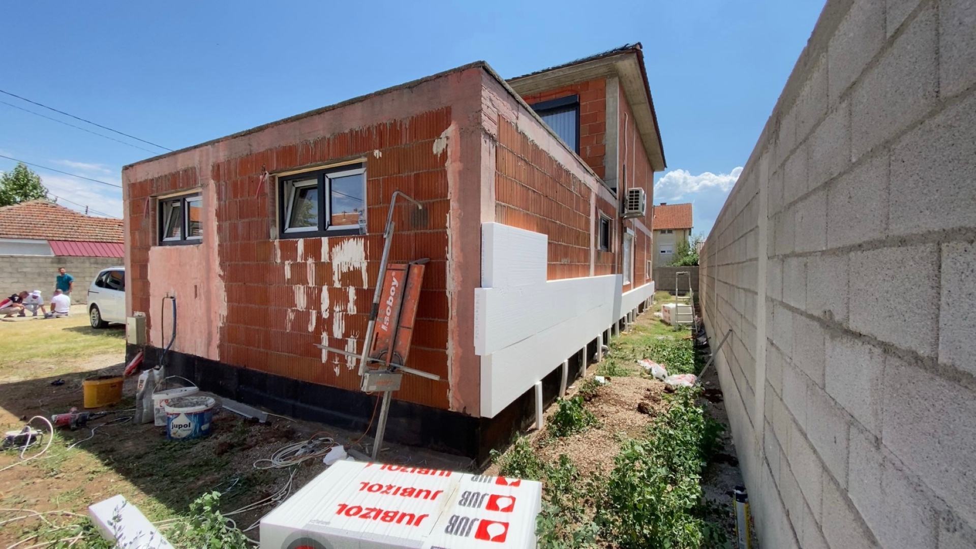Thermal facade — before